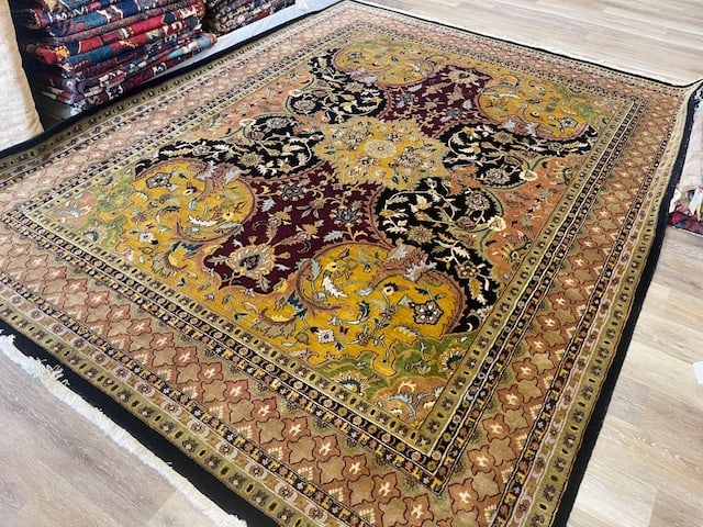 Fine Indo Persian Farrahan Rug-5384 - 6