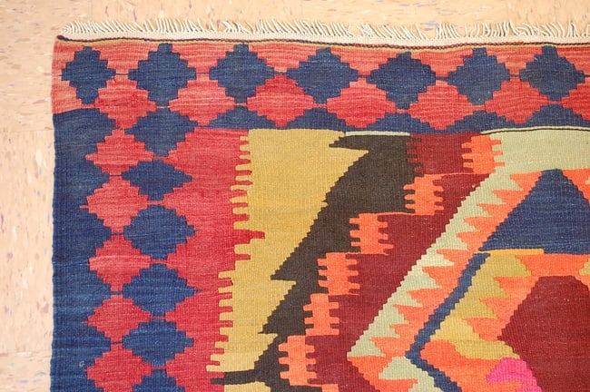 CAUCASIAN KILIM 4.7x13.8 - 4