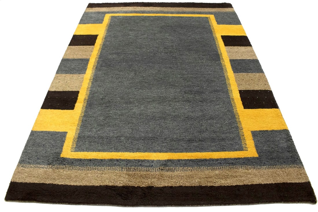 Multicolored Tribal 6X8 Indo-Gabbeh Oriental Rug - 10