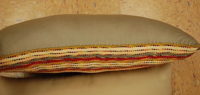 three Hand-Made antique rugs Pillow Cushion Rug 1'2" x 2' 2" - 8