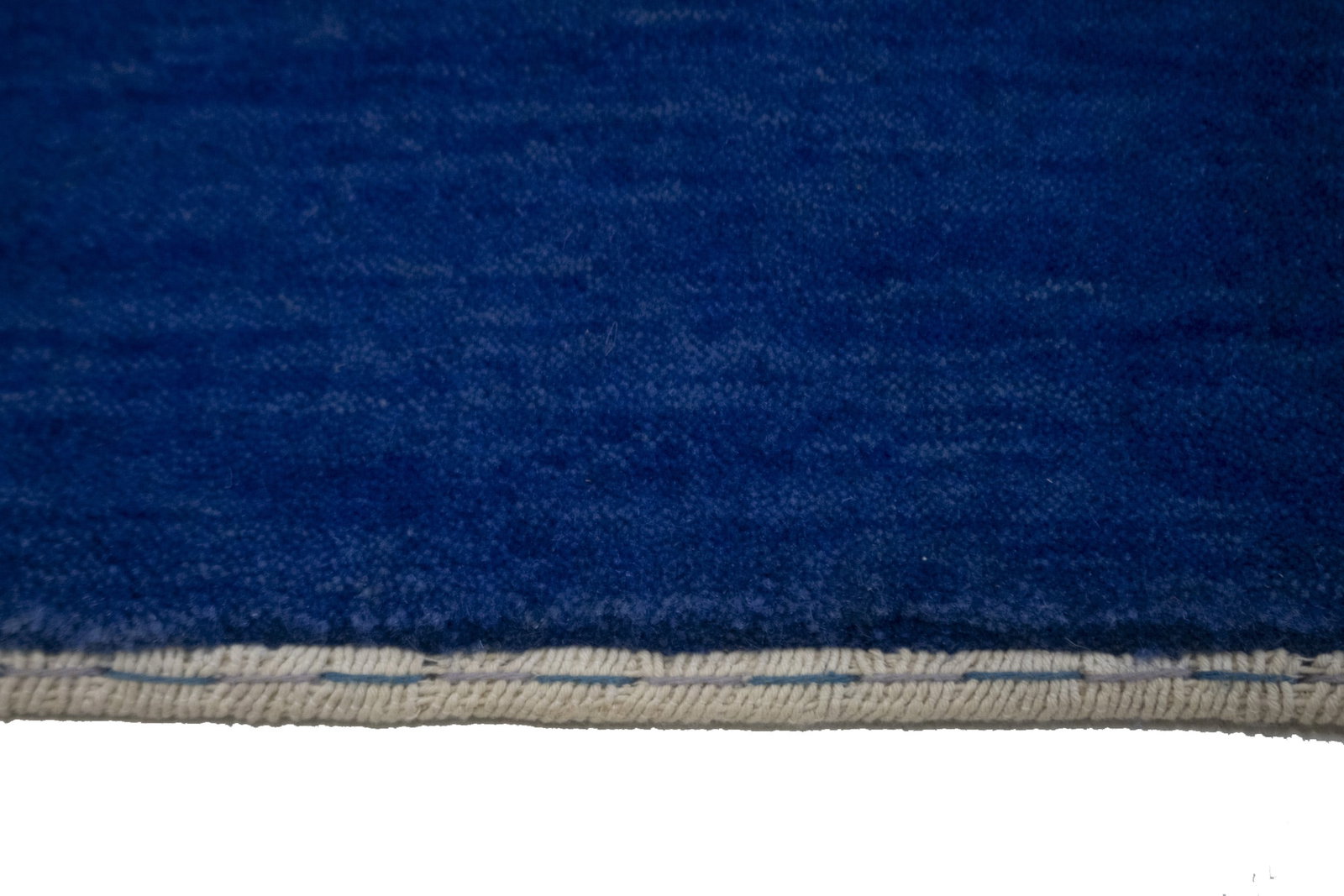 Blue Stripes Tribal 4X6 Gabbeh Persian Rug - 10