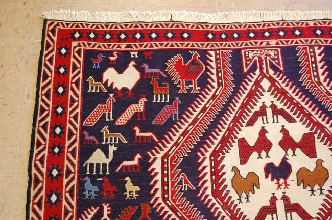 CAUCASIAN SOUMAK KILIM 5x9 - 4