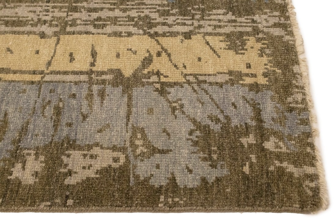 Multicolored Abstract 6X9 Modern Rug - 9