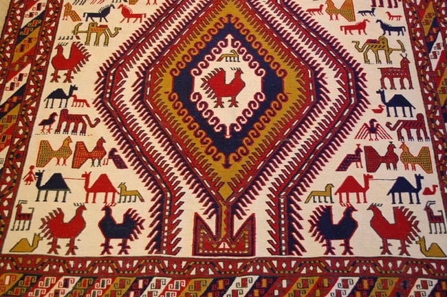 CAUCASIAN SOUMAK KILIM 4.8x9.9 - 12
