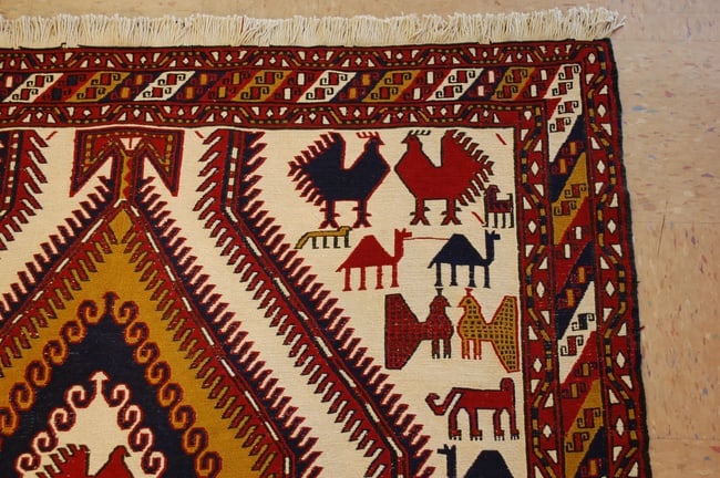 CAUCASIAN SOUMAK KILIM 4.8x9.9 - 5