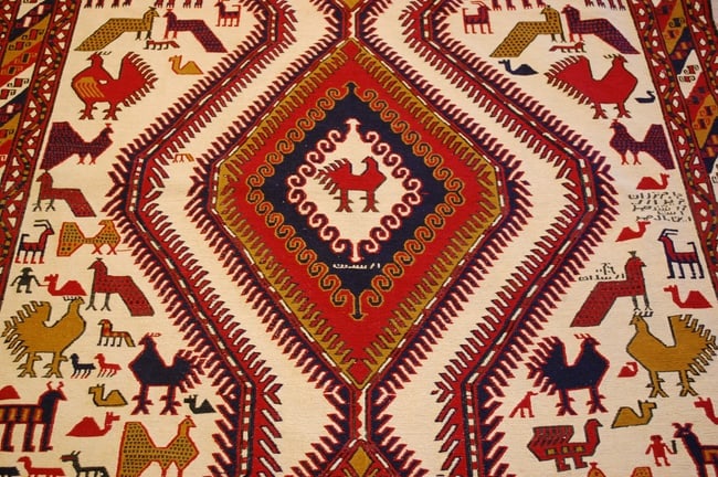 CAUCASIAN SOUMAK KILIM 4.8x9.9 - 6