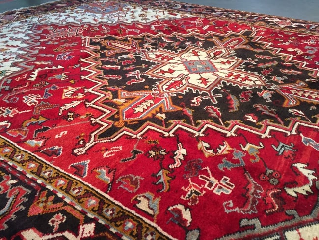 MAGNIFICENT PERSIAN HERIZ 6.10x9.7 - 10
