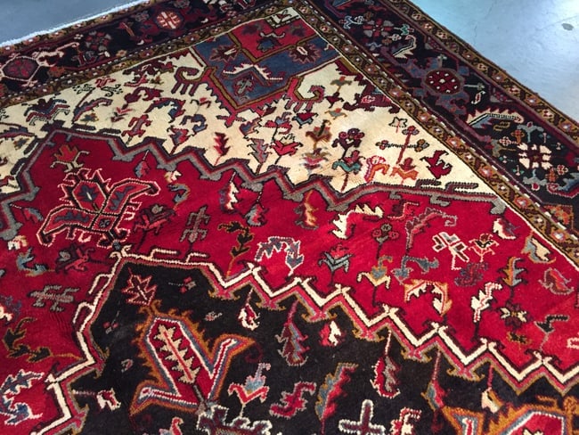 MAGNIFICENT PERSIAN HERIZ 6.10x9.7 - 4