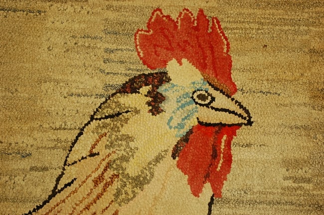 AMERICAN HOOKED RUG 6x8.10 - 9