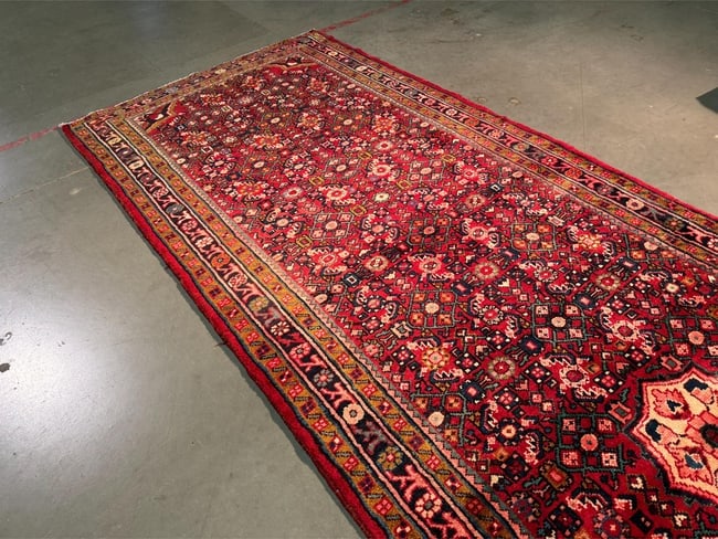 Stunning Persian Hamedan Rug 4x14.2 - 7