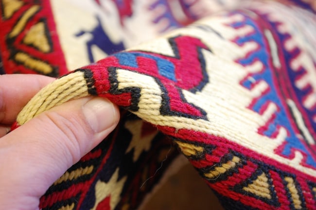 CAUCASIAN SOUMAK KILIM 3.5x8.11 - 10