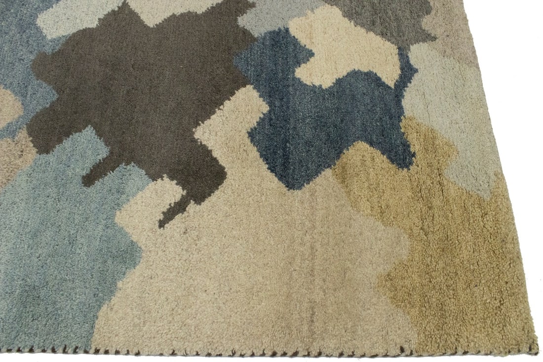 Multicolored Abstract 7X10 Indo-Gabbeh Oriental Rug - 10