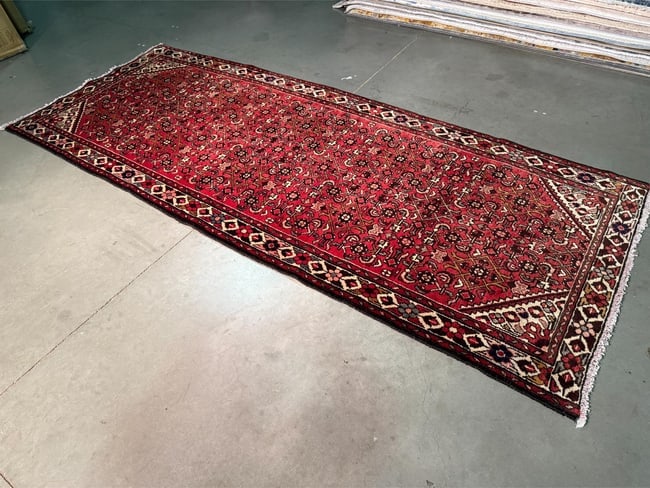 Stunning Persian Hamedan Rug 3.10x9.5 - 6