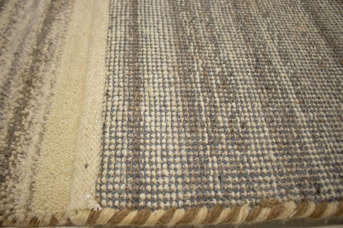 Multicolored Tribal 3X7 Indo-Gabbeh Oriental Runner Rug - 13