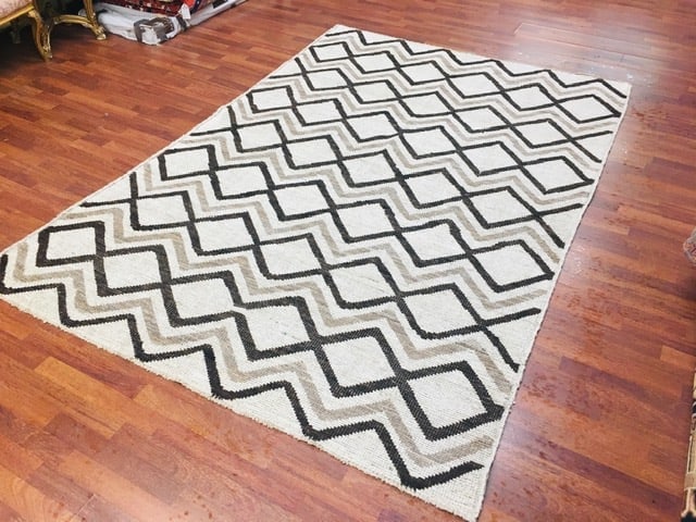 Contemproray Marrcon Navajo design Rug-4116 - 3
