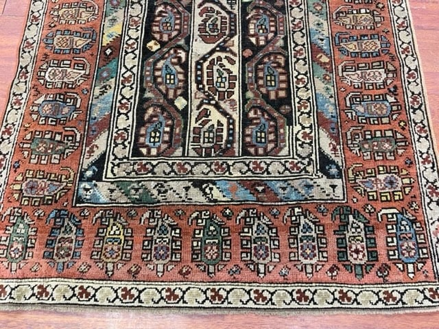 Fine Persian Tabriz round silk Rug-5347 - 2