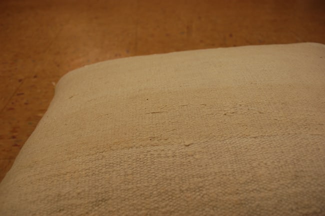 Hand-Made Pillow Cushion Rug 1'5" x 1' 8"" - 2