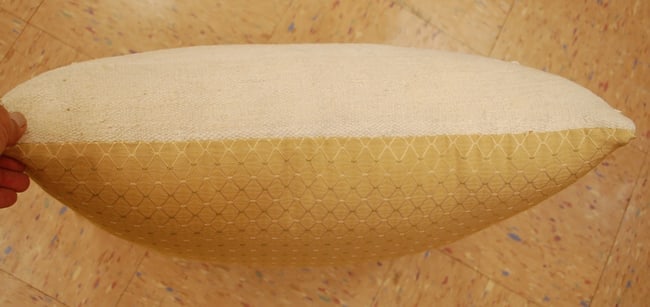Hand-Made Pillow Cushion Rug 1'5" x 1' 8"" - 3