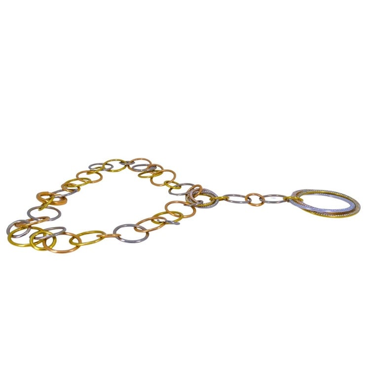 Cartier Trinity Diamond Necklace 18k Gold - 7
