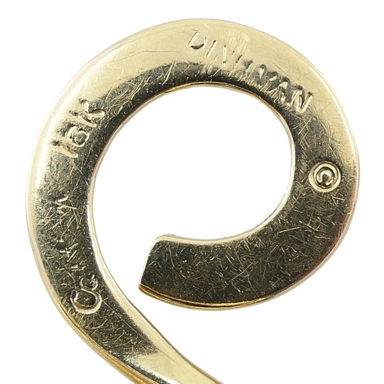 Cartier Dinh Van 18k Yellow Gold Vintage Ankh Ring - 10