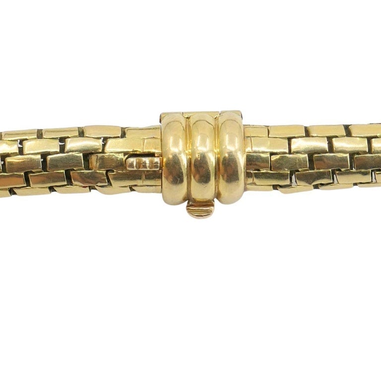 Cartier Paris 18k Gold Flexible Link Collar Necklace Mid-Century - 7