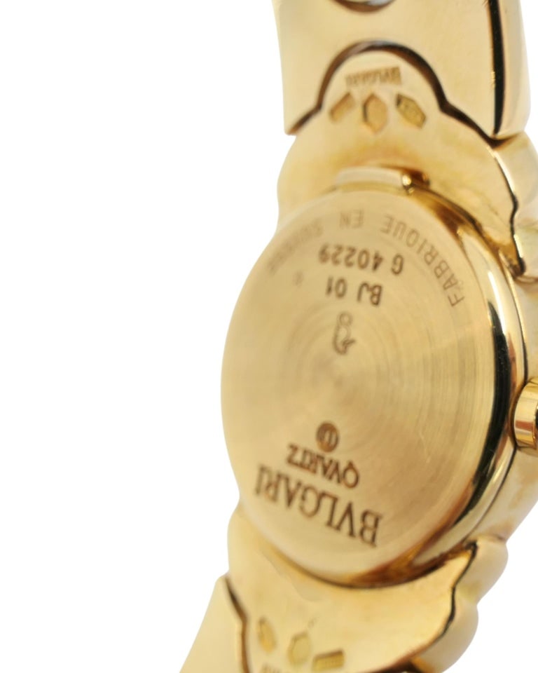 Bvlgari Bulgari Parentesi Gold Watch and Parentesi Bracelet 18k Gold Set - 10