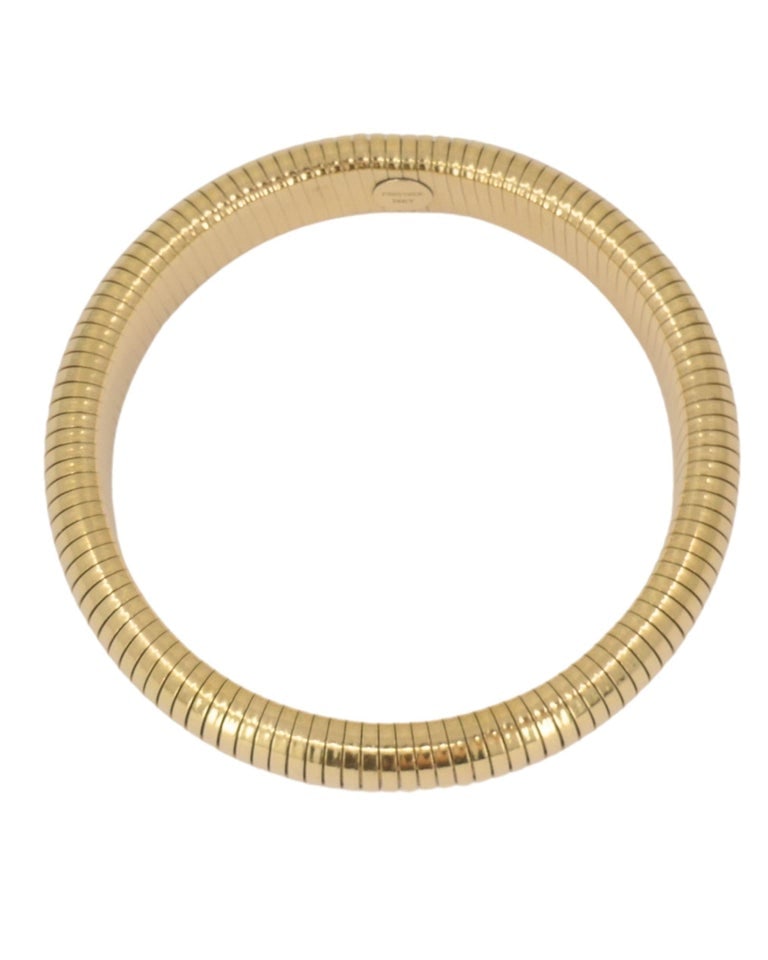 Forstner 14k Gold Bracelet Tubogas Style - 3