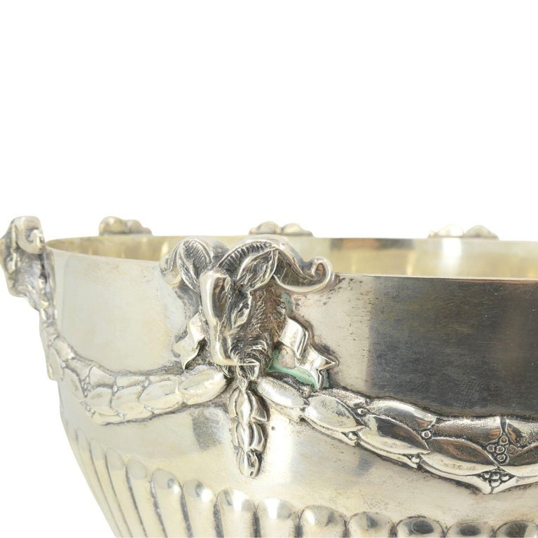 Antique NeoClassical Sterling Silver Spaulding & Co. Centerpiece Bowl - 10