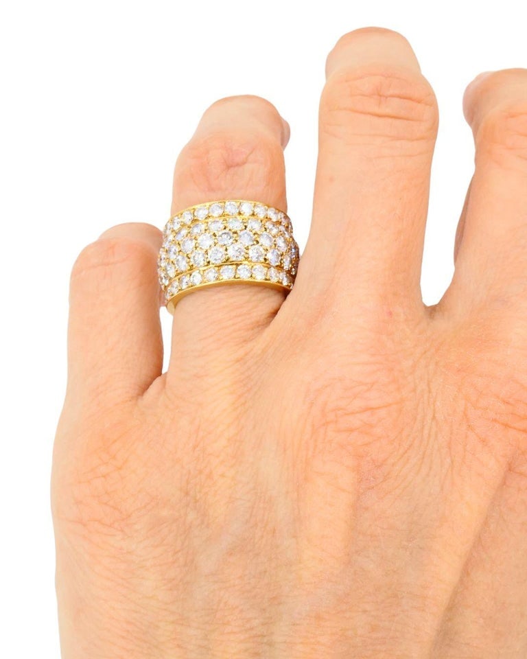 Cartier Nigeria Ring Diamond Pave Eternity Band - 2
