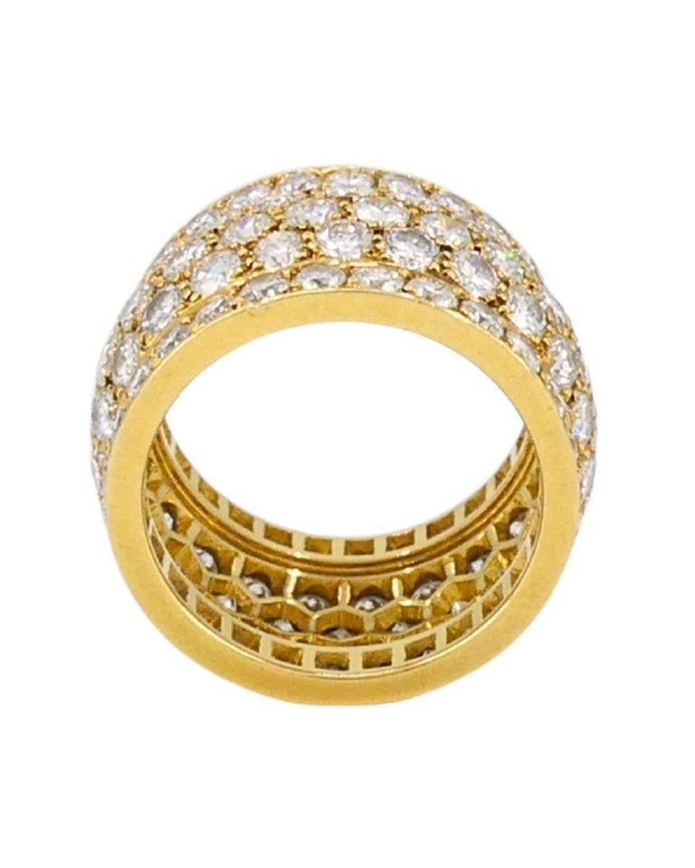 Cartier Nigeria Ring Diamond Pave Eternity Band - 4