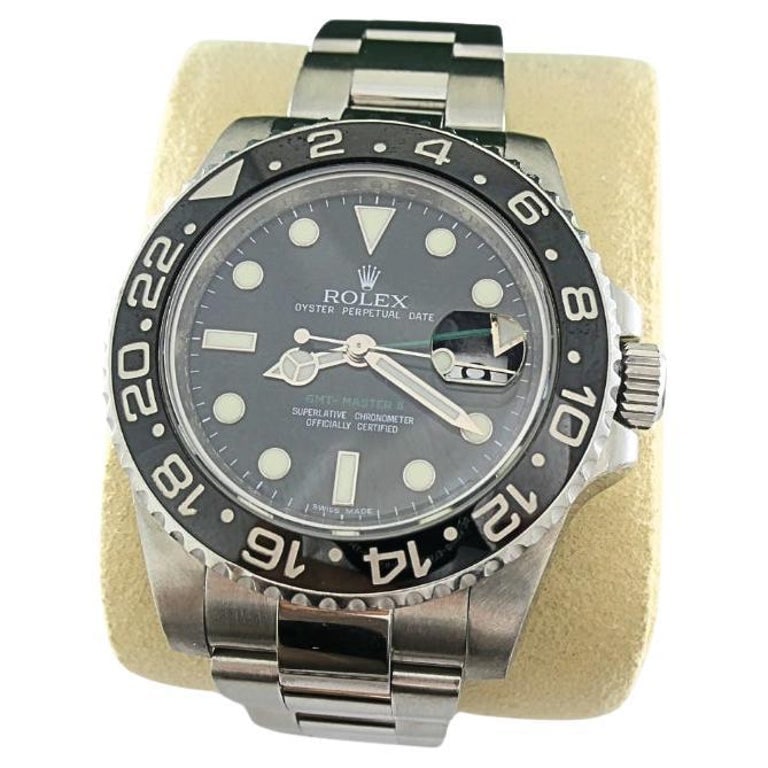 Rolex Stainless Steel GMTâ€‘Master II 40mm Menâ€™s Automatic - 6