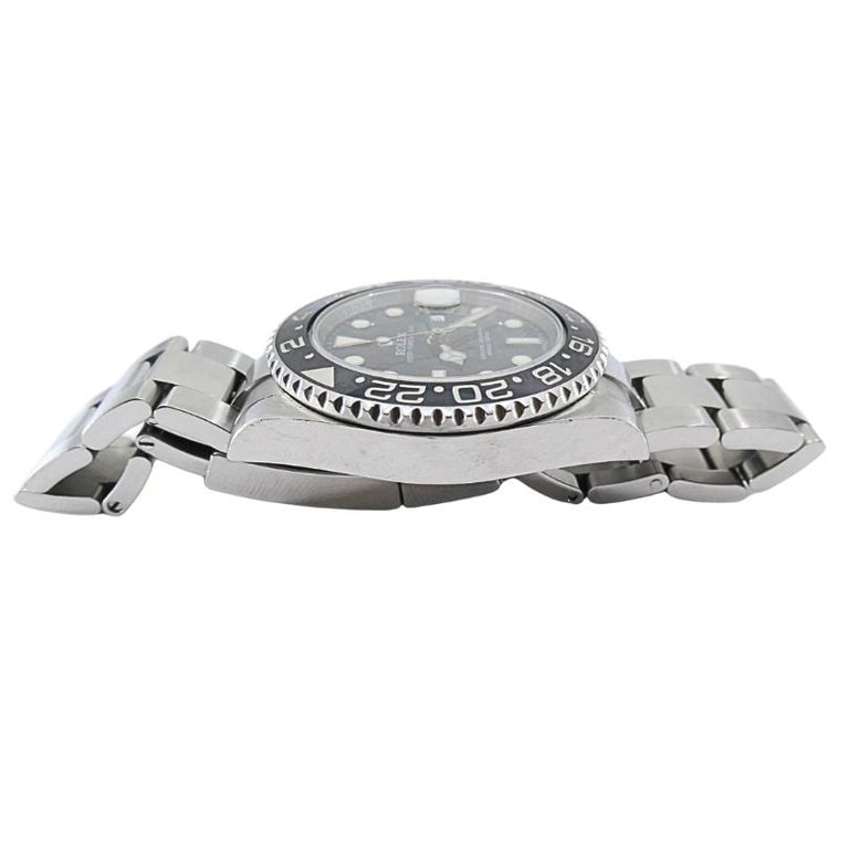 Rolex Stainless Steel GMTâ€‘Master II 40mm Menâ€™s Automatic - 8