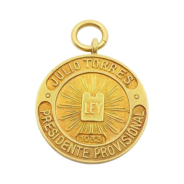 Vintage 10k Gold Chain 18k Coin Pendant Necklace - 5