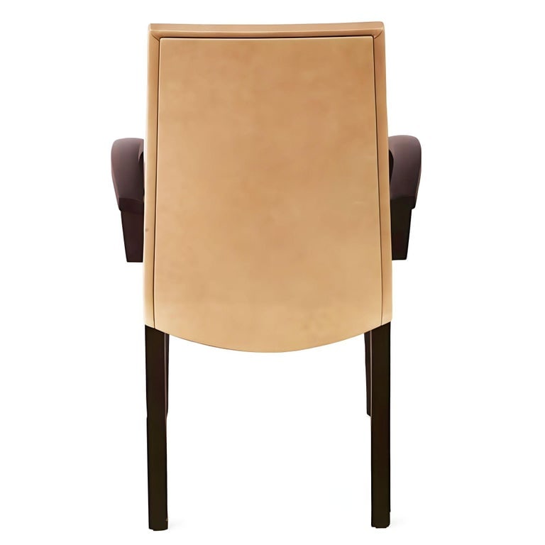 Dakota Jackson "Ke-Zu" Camel Leather Armchair - 5