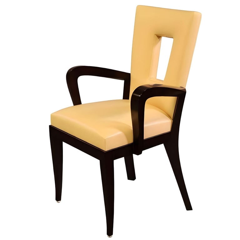 Dakota Jackson "Cadette II" Leather Armchair - 3
