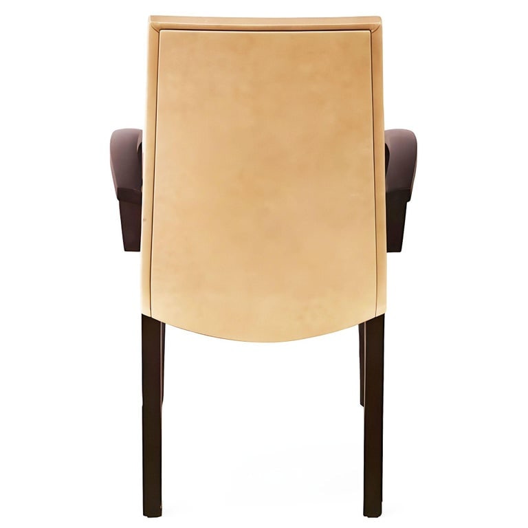 Dakota Jackson "Ke-Zu" Leather Club Armchair - 4