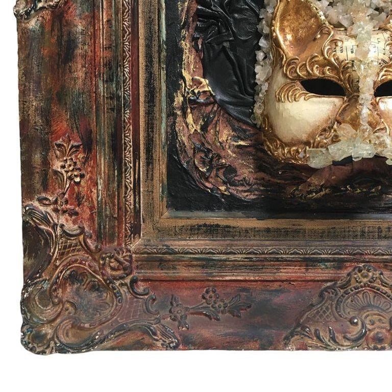 Celebrating the Spirit of Jordan mixed media Wall Sculpture by Pasqual Bettio - 3