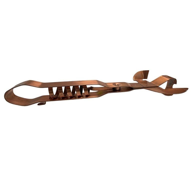 Rare 24" Copper Wine Bottle Opener Wall Sculpture by Curtis Jere - 4