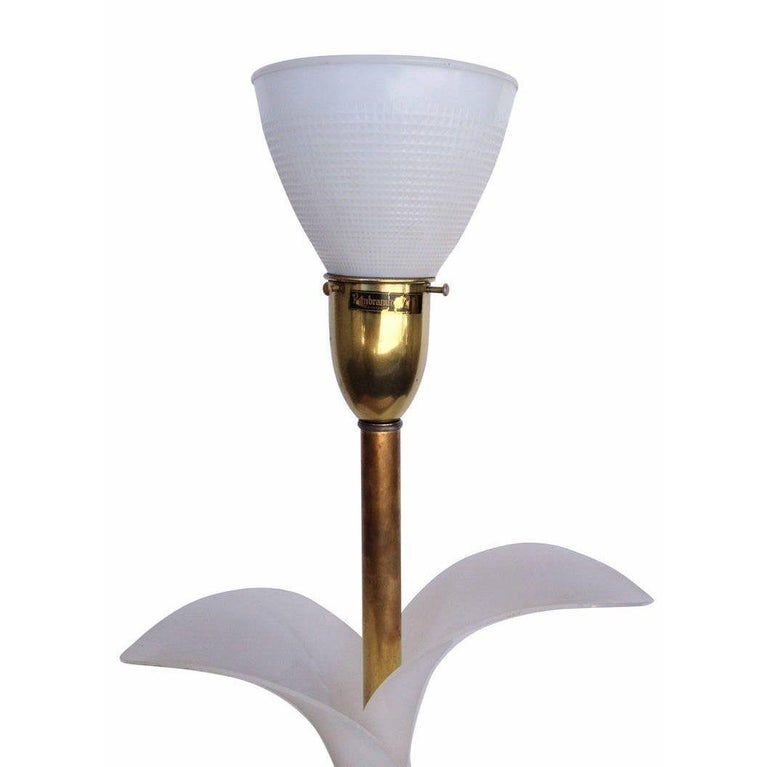 Pair of Sculptural Acrylic Table Lamps by Rembrandt - 4
