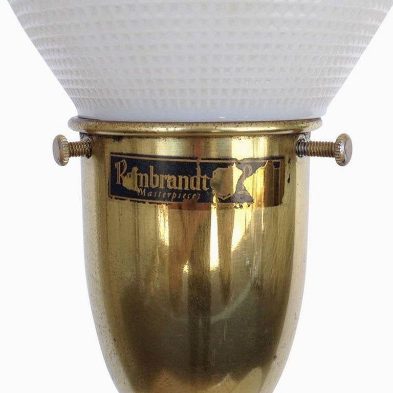 Pair of Sculptural Acrylic Table Lamps by Rembrandt - 5
