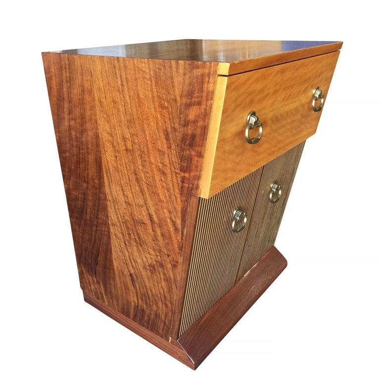 Asymmetrical Midcentury Bedroom Set, Vanity - 5