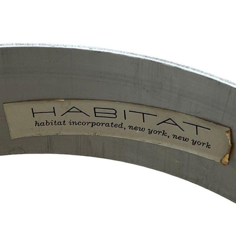 Polished Aluminum Umbrella Stand by Paul Mayen for Habitat - 6