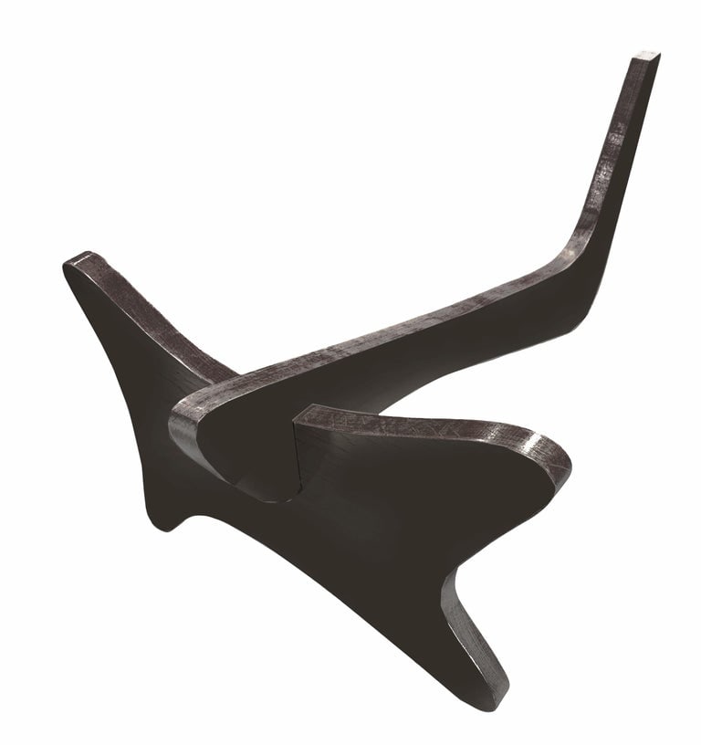 Midcentury Biomorphic "Airplane" Coffee Table - 3