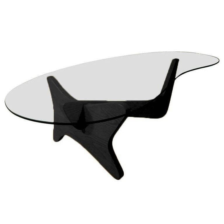 Midcentury Biomorphic "Airplane" Coffee Table - 7