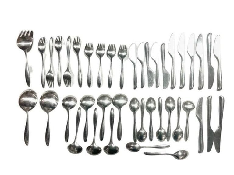 Don Wallace for Lauffer Design 2 Stainless Steel Set of 42 - 10