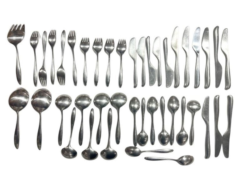 Don Wallace for Lauffer Design 2 Stainless Steel Set of 42 - 13