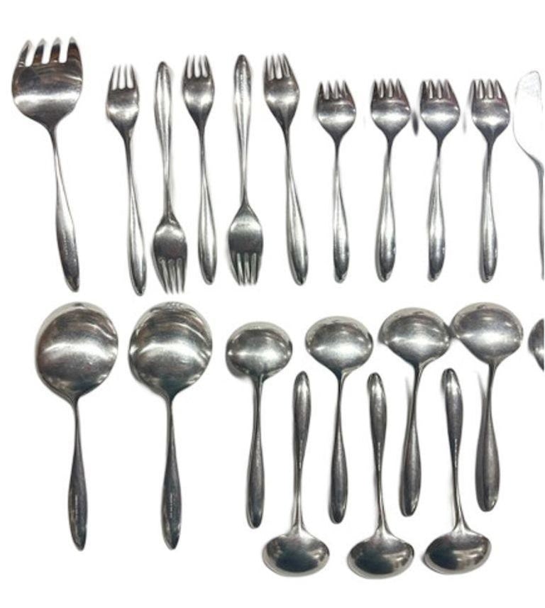 Don Wallace for Lauffer Design 2 Stainless Steel Set of 42 - 14