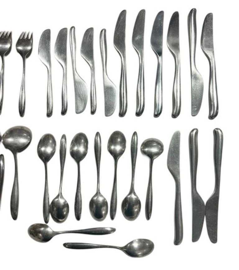 Don Wallace for Lauffer Design 2 Stainless Steel Set of 42 - 15