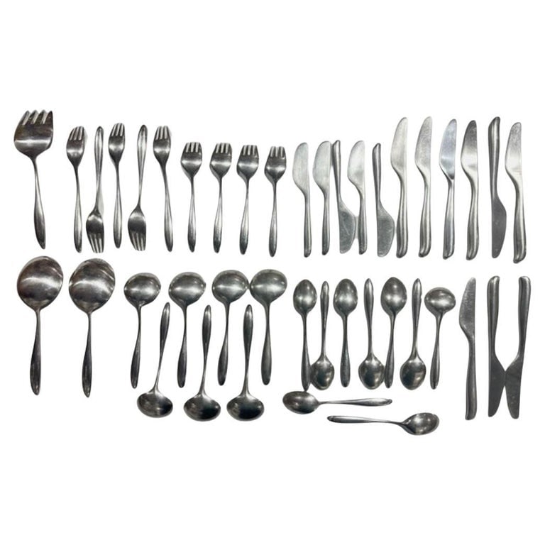 Don Wallace for Lauffer Design 2 Stainless Steel Set of 42 (1 of 16)