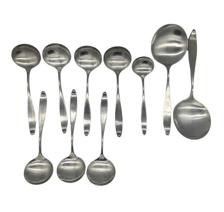 Don Wallace for Lauffer Design 2 Stainless Steel Set of 42 - 8